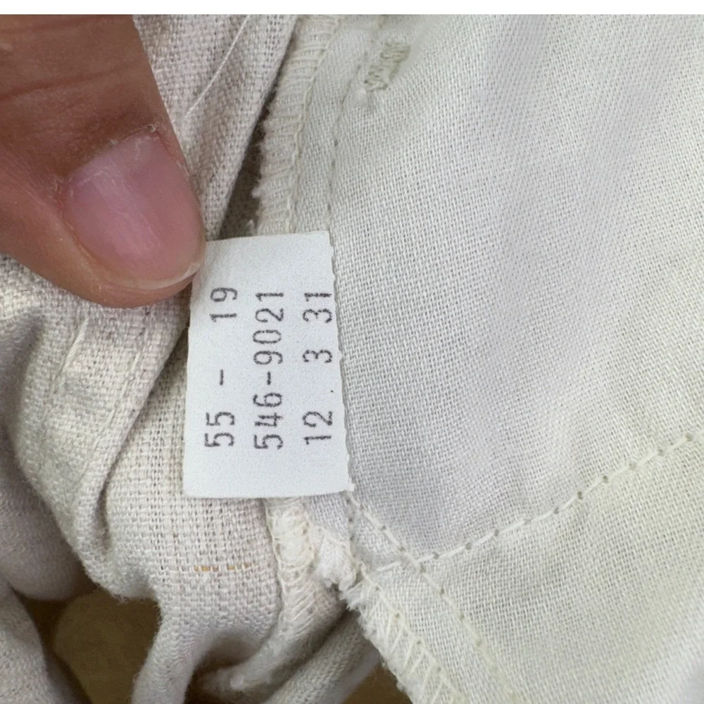 Levis Gentleman's Jeans 546 Mens 40X29 Beige Vintage 1980s Workwear Slacks
